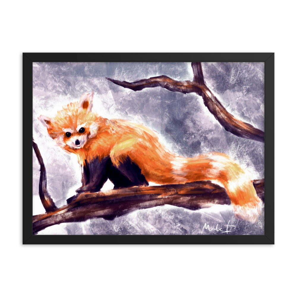 Bright Red Panda