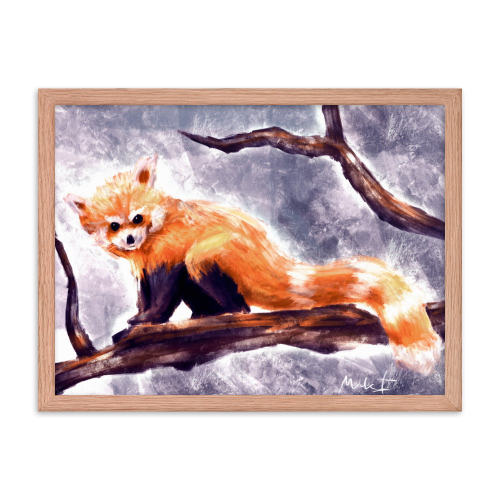 Bright Red Panda