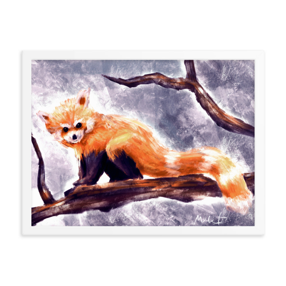 Bright Red Panda
