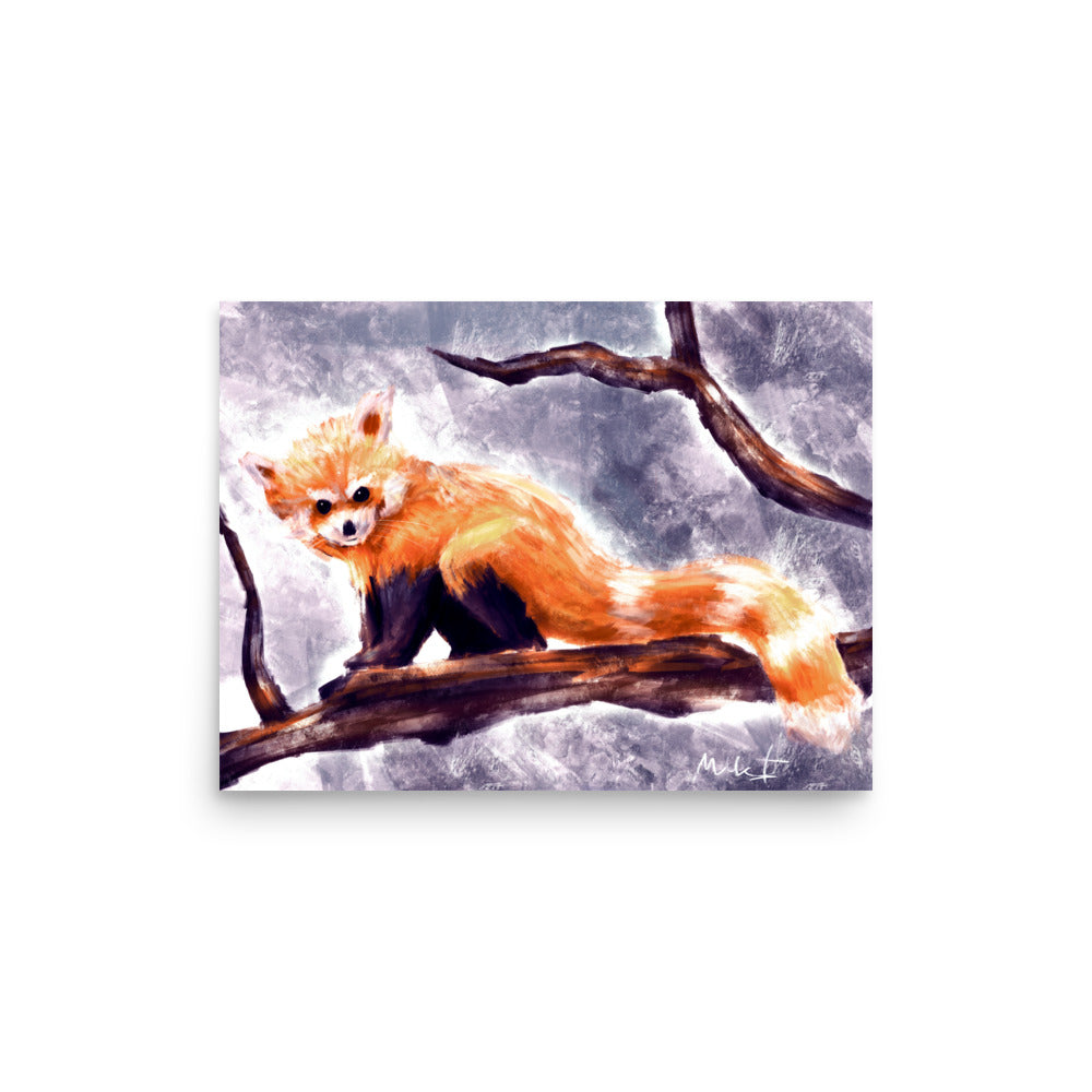 Bright Red Panda